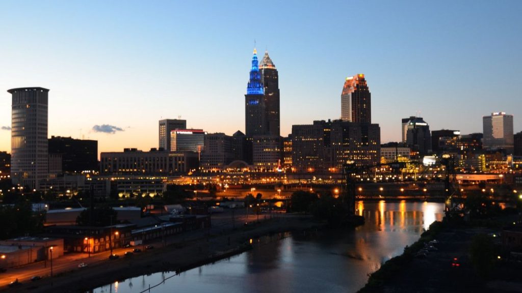 The county seat; home to Cascade Park and historic downtown architecture.