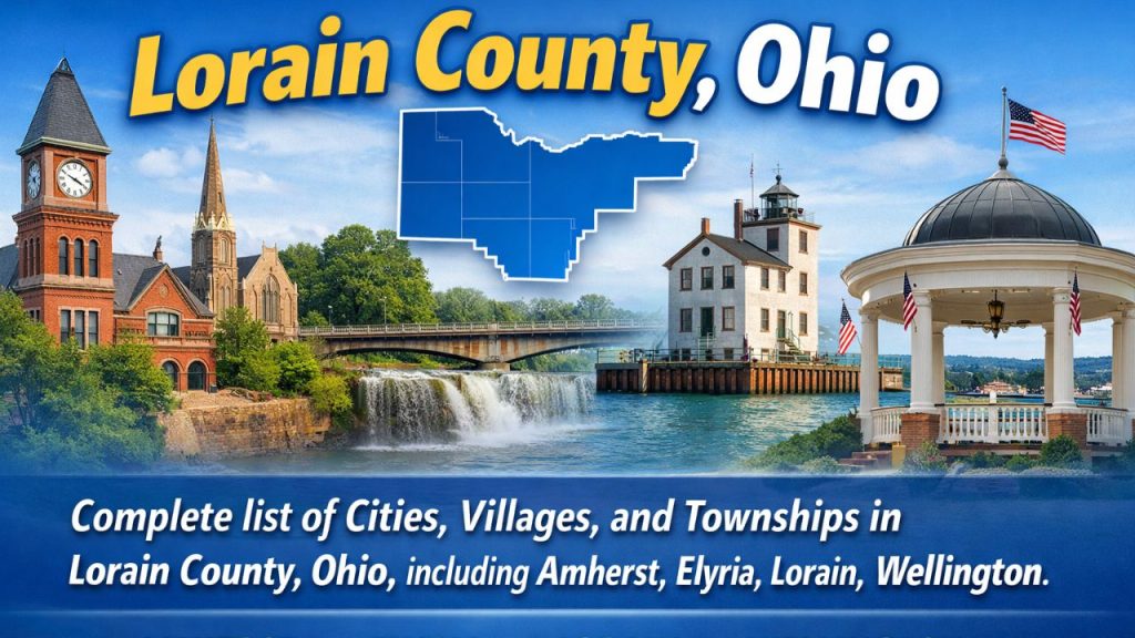 All Cities Village And Townships In Lorain County