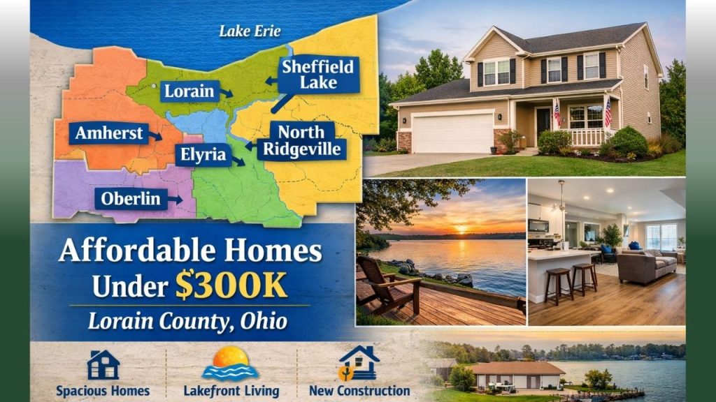 Top 10 Homes for Sale in Lorain County, OH Under $300k
